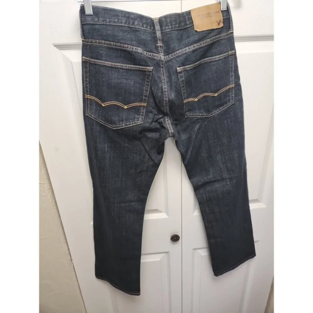 American Eagle Outfitters Slim RELAXED Jean‎ Women's Size 28X28 Indigo Mid Rise